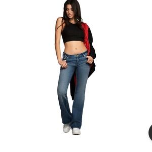 True Religion Womens Jeans Fey New Modern Flare Riptide Vintage
Wash SZ 29
